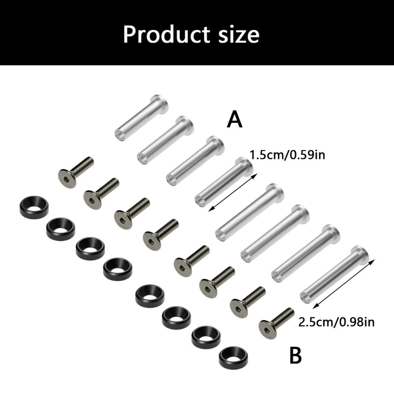 Universal Computer Cooling Fan Screws Reinforced Threads For Frequent
