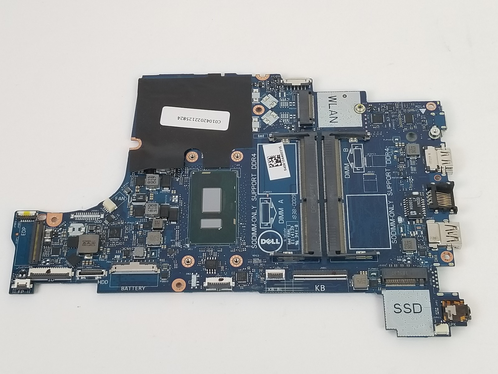 Dell Latitude 3490 Core i5-8250U 1.6 GHz DDR4 Laptop Motherboard 9XJTY