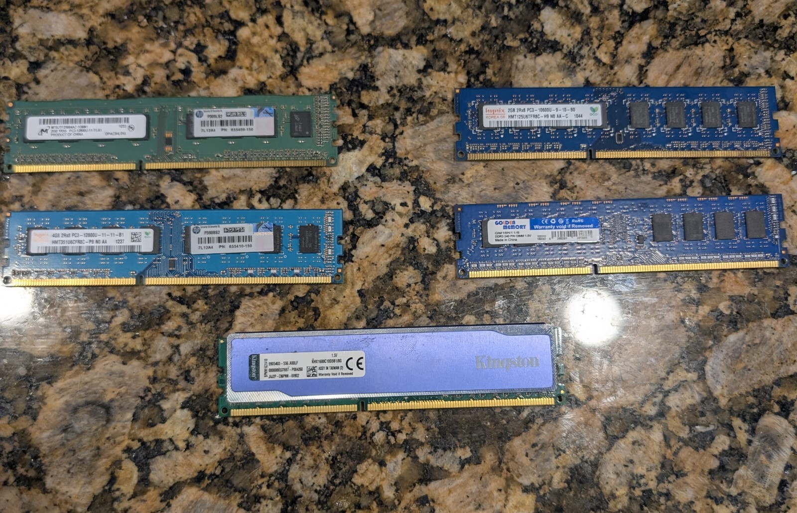 Mixed DDR3 Ram Lot 24GB (read description)