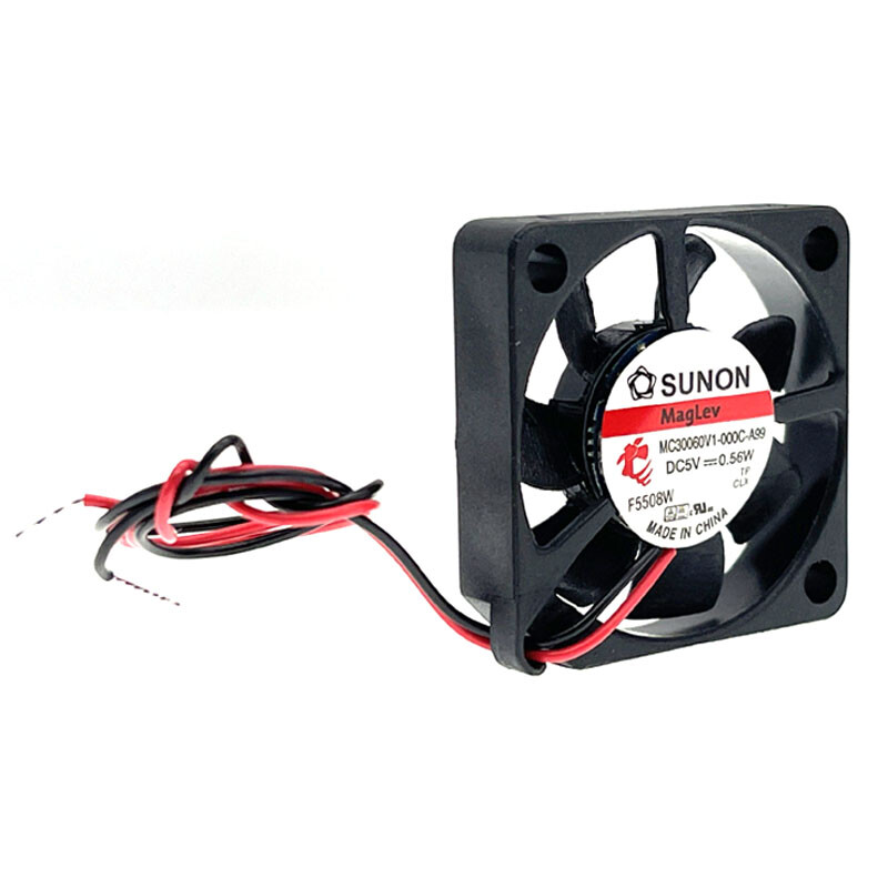 DC 5V Cooling Fan 30mm 3cm,MC30060V1-000C-A99 Slim 6mm 30X30X6mm 0.56W 9500RPM