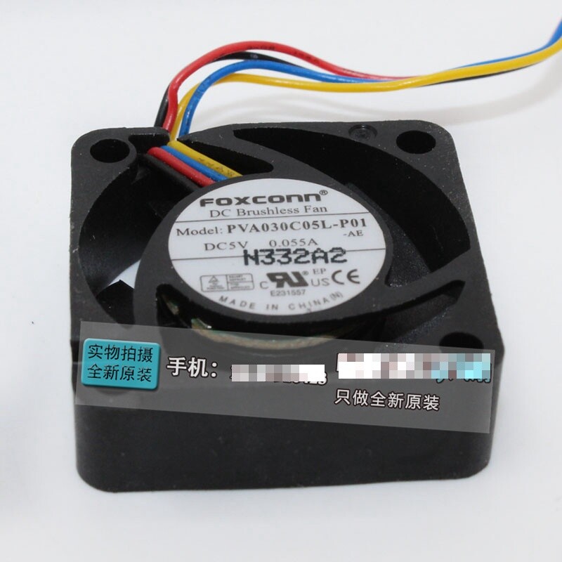 1PC new PVA030C05L-P01 3010 5V fan