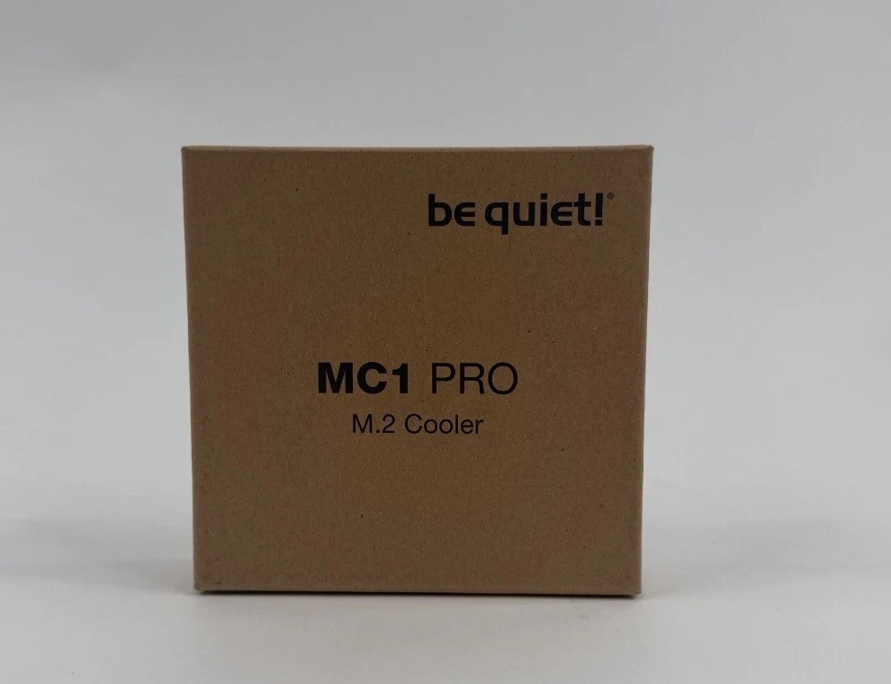be quiet! MC1 Pro M.2 SSD cooler, heatsink with heat pipe(BZ003) New!
