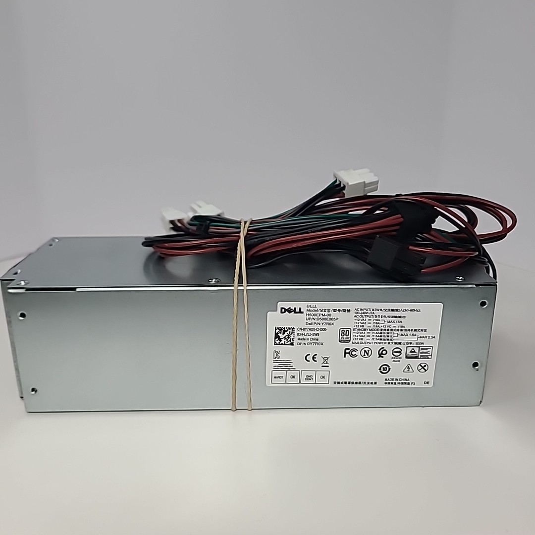 Dell H500EPM-00 500W Power Supply Unit PSU Y7ROX Desktop PC Upgrade