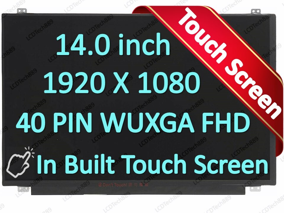 Lenovo FRU: 01YU641 LED LCD On-Cell Touch Screen 14″ FHD IPS