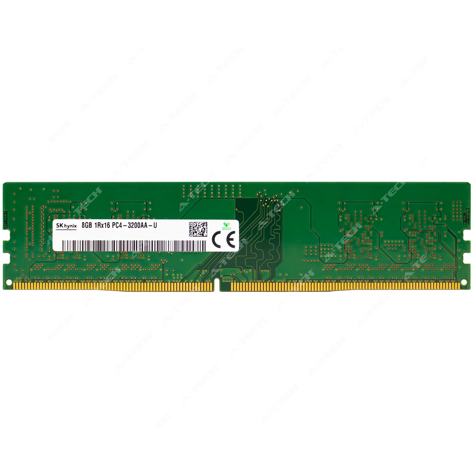 Hynix 8GB 1Rx16 PC4-3200AA DIMM DDR4-25600 Non-ECC 288-Pin Desktop Memory RAM 1x