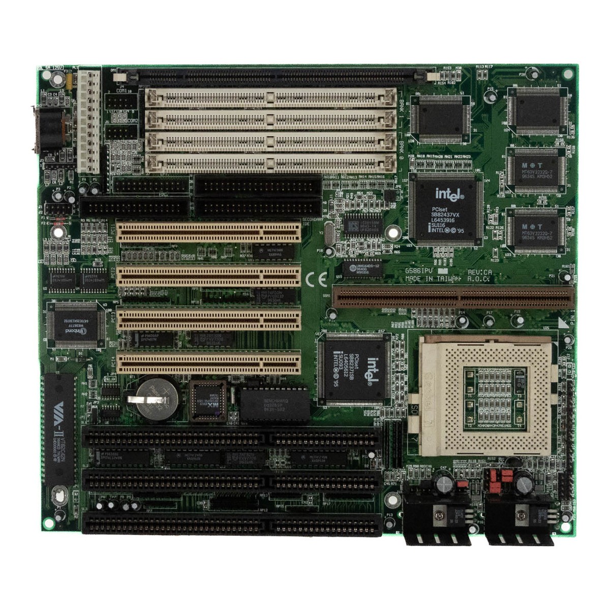 Motherboard DFI G586IPV 017804 SOCKET 7 FPM/EDO DRAM + SDRAM PCI ISA Baby-AT