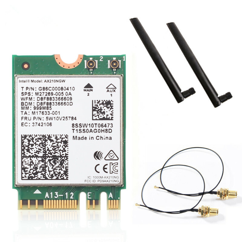 M.2 Wifi 6e Adapter for Intel AX210 mini Desktop Kit Wireless Network wifi Card