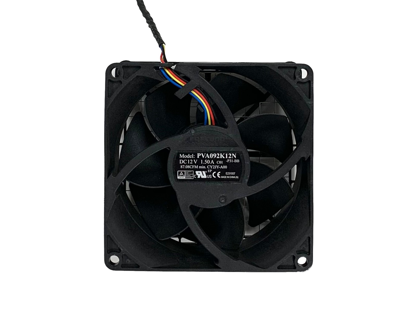 Dell Cooling Fan – 12 Volts DC – 1.5A – 87.08 CFM CY2JY