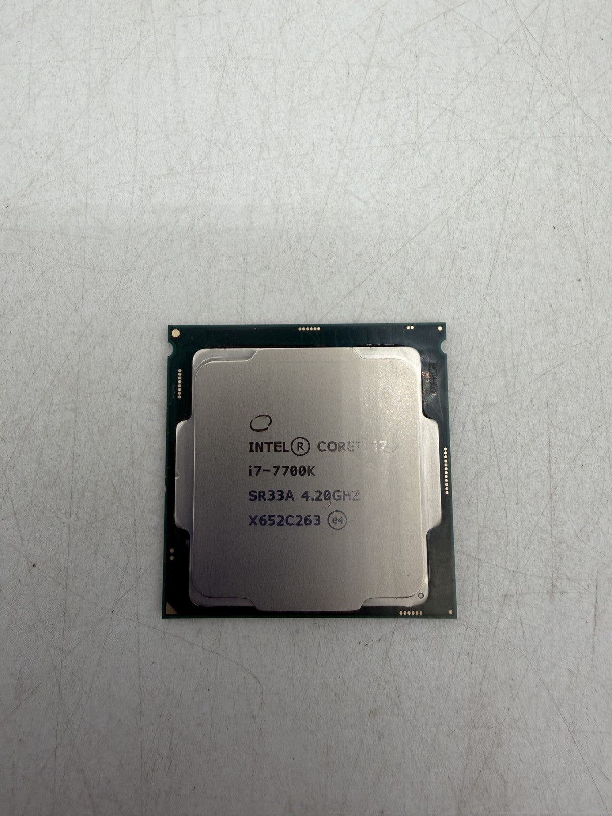 Intel Core i7-7700K SR33A 4.20GHz Desktop CPU – UNTESTED
