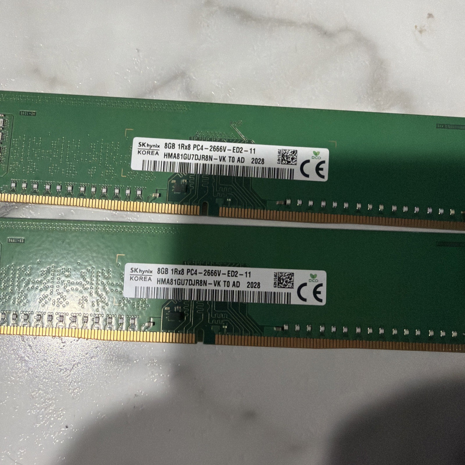 SK hynix 16GB (2x8GB) DDR4 2666MHz PC4-2666V