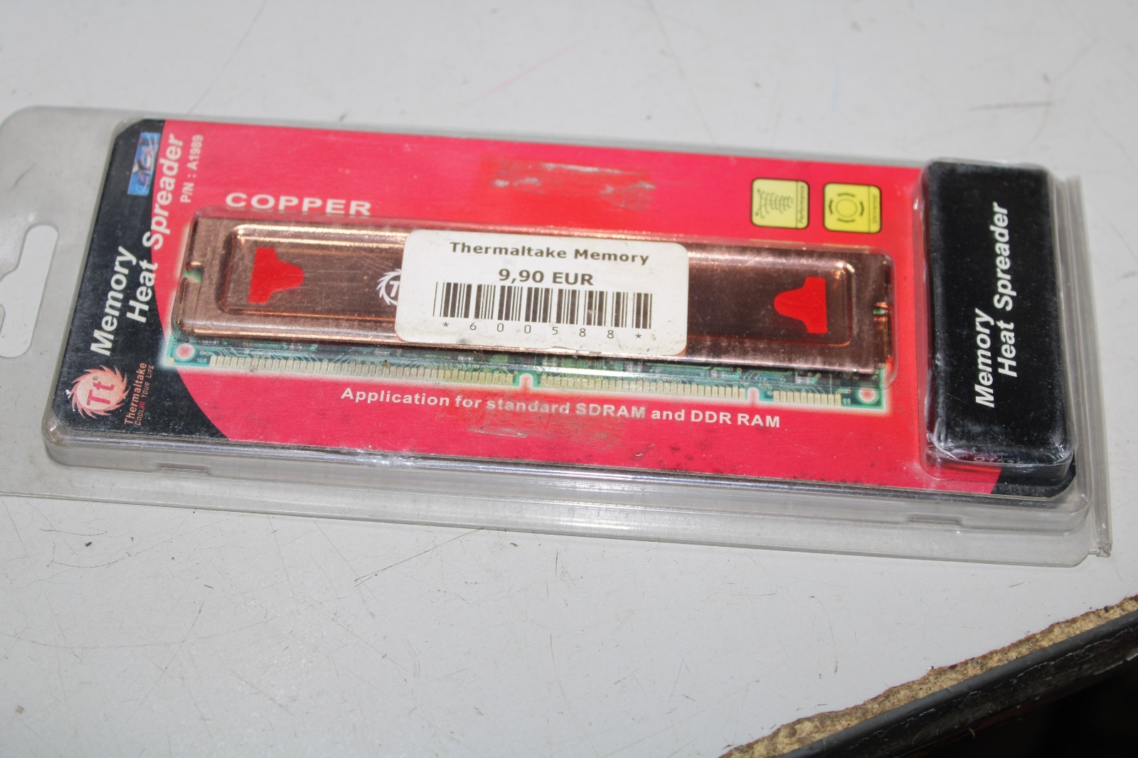 Ultra Memory Cooler Copper Anodized Aluminum Heat Spreader DRAM PCB Dimensions