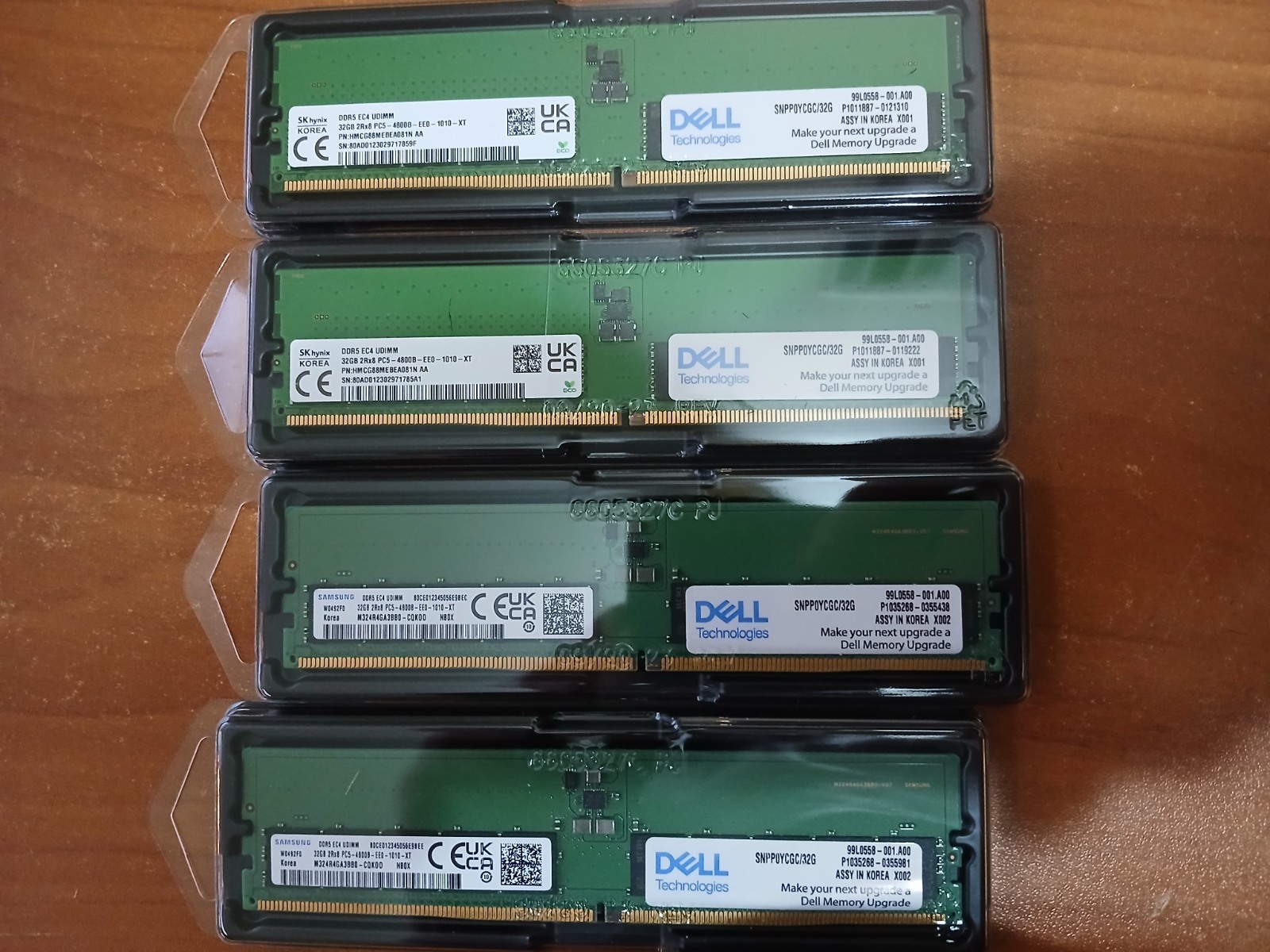 32GB Samsung DDR5-4800 EC4 ECC UDIMM DESKTOP/SERVER RAM Memory (M324R4GA3BB0)