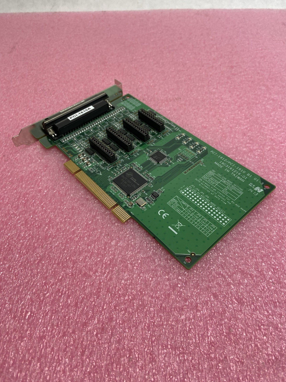 ADVANTECH PCI-1612/PCI-1610 B1 01, 19C3161216-01 PCI Card