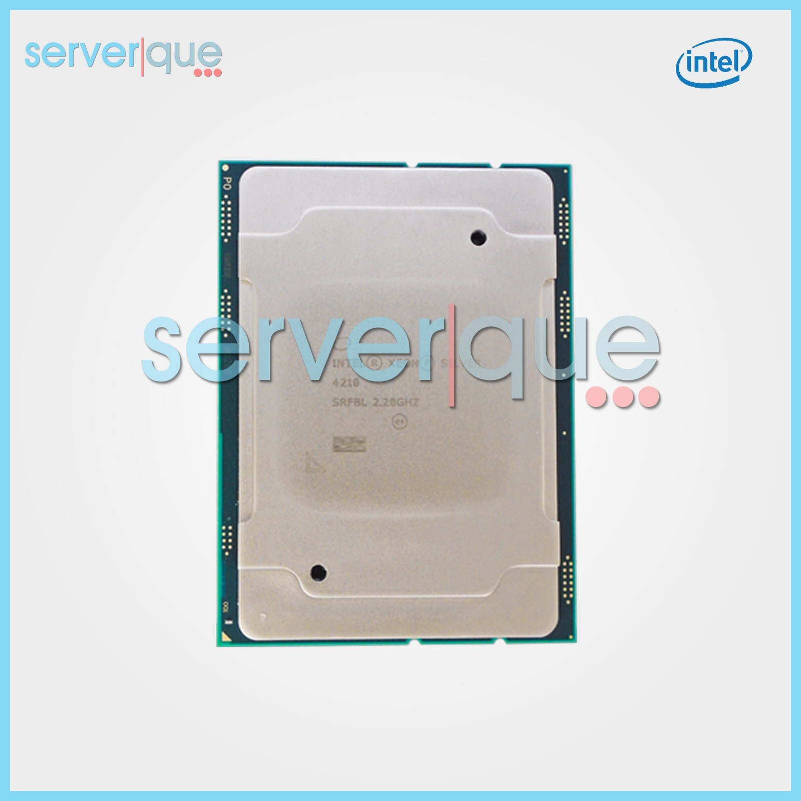 Intel SRFBL Xeon Silver 4210 10-Core 2.20GHz 13.75MB 85W FCLGA3647 Processor