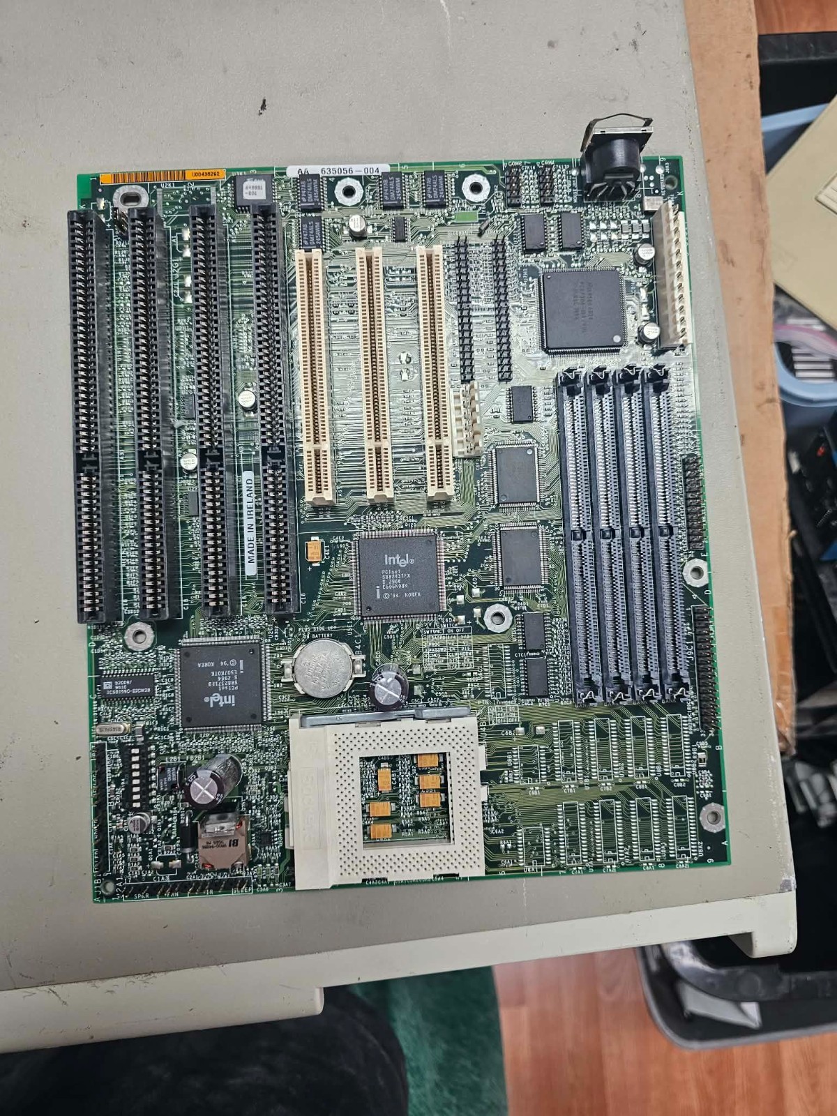Clean Vintage Retro Gaming Intel Advanced/ZP AA635056-004 Socket 5 Board PSI ISA