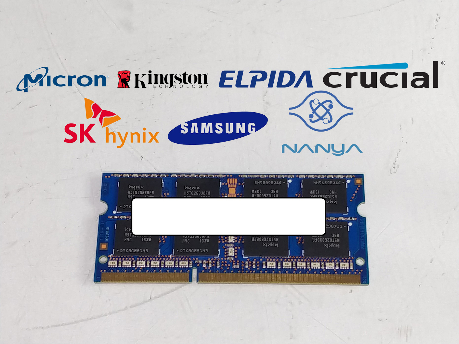 Major Brand 4 GB DDR3-1333 PC3-10600S 2Rx8 DDR3 Laptop Memory RAM