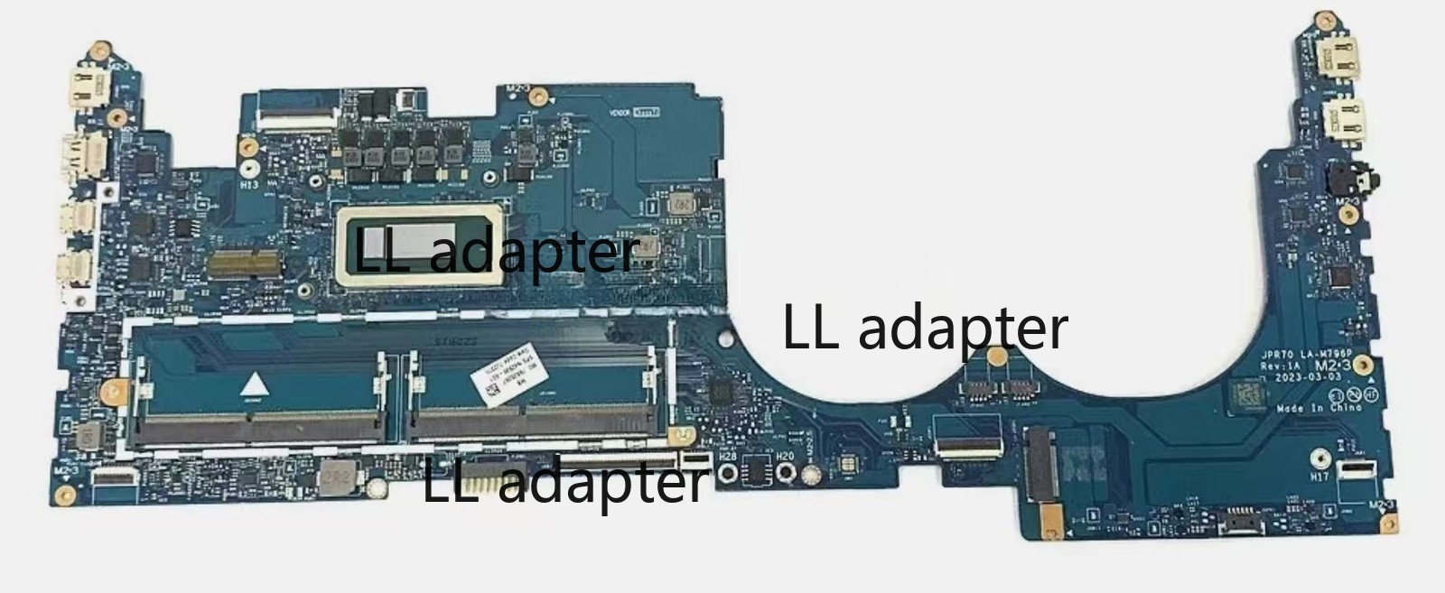 N42846-601 For HP ENVY 17-CW 17T-CW LA-M796P i7-13700H Laptop Motherboard