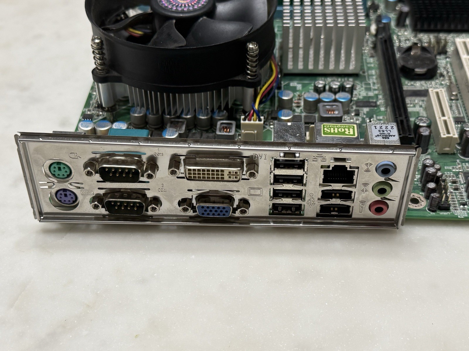 UTC Retail/Unknown LGA775 Motherboard with Intel Pentium E5700 & 8 GB RAM