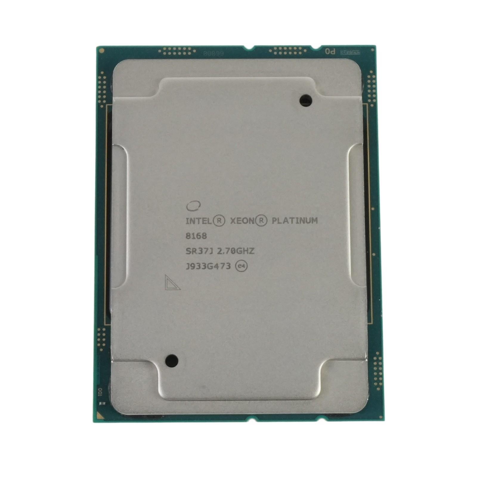 Intel SR37J Xeon Platinum 8168 2.70 GHz 24-Core 33MB LGA3647 CPU CD8067303327701