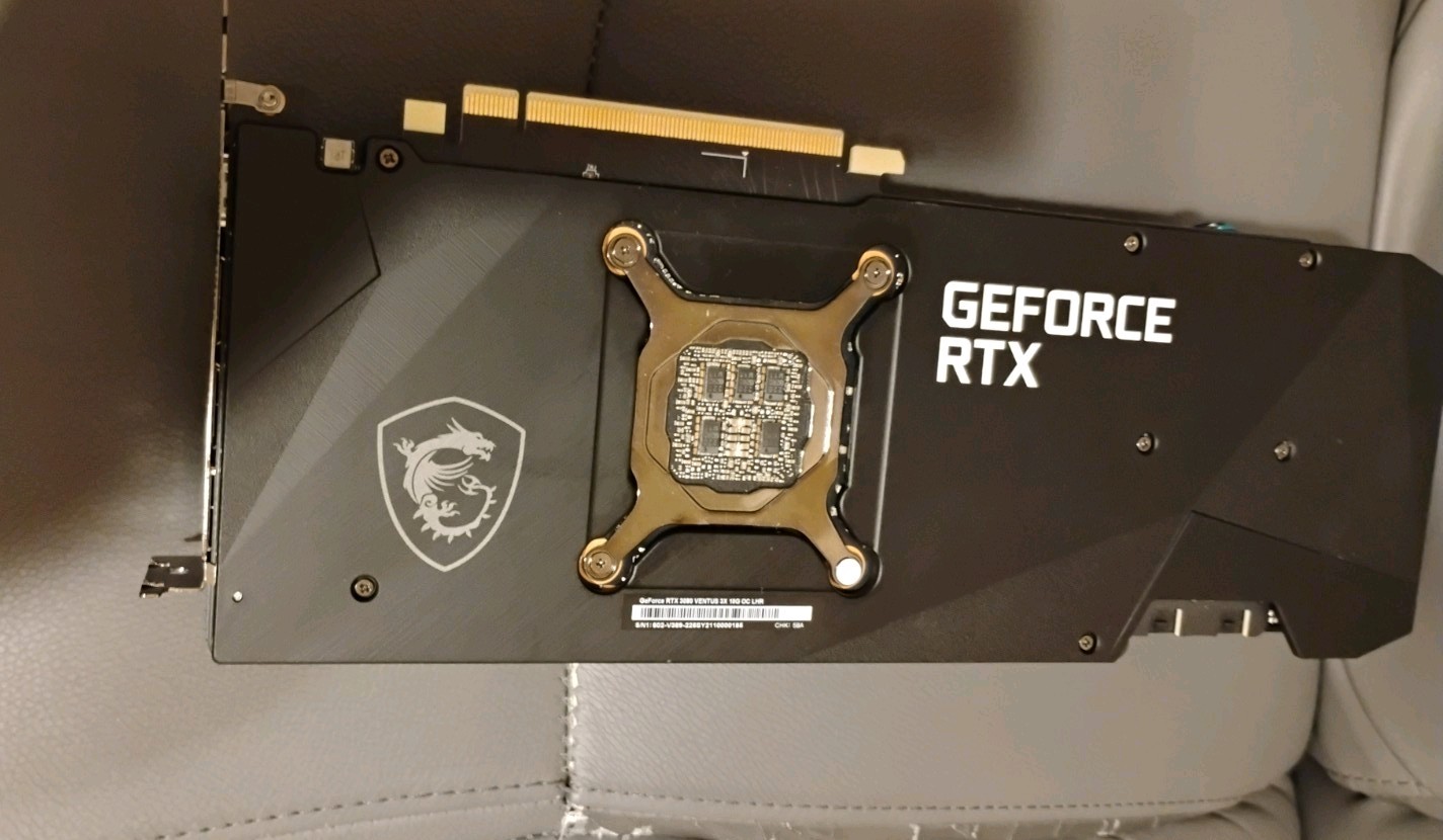MSI GeForce RTX 3080 Ventus 3X 10G OC 10GB GDDR6X Graphics Card