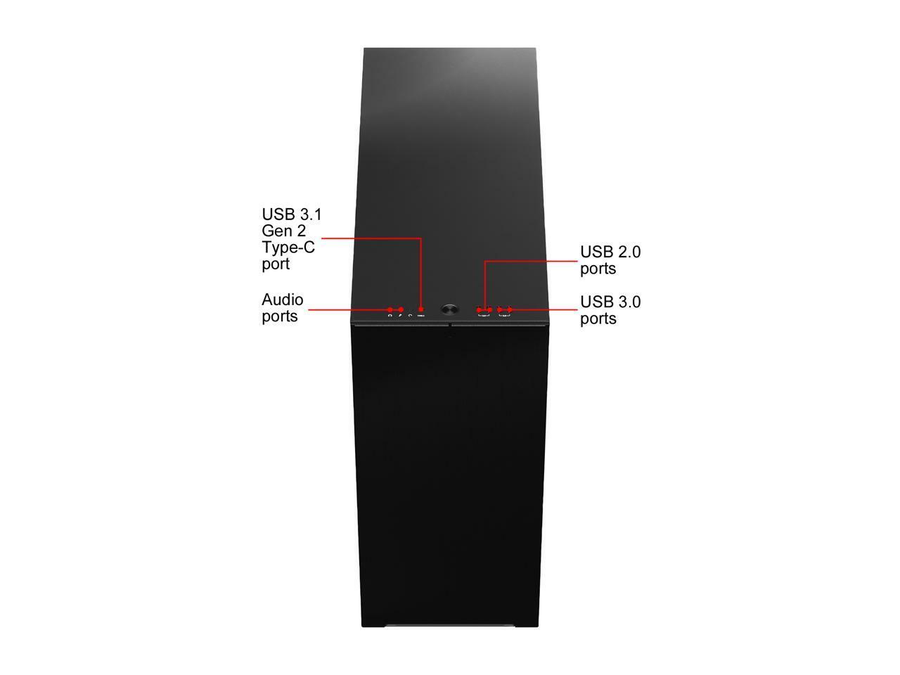 Fractal Design Define 7 XL Black Brushed Aluminum / Steel E-ATX Silent Modular F