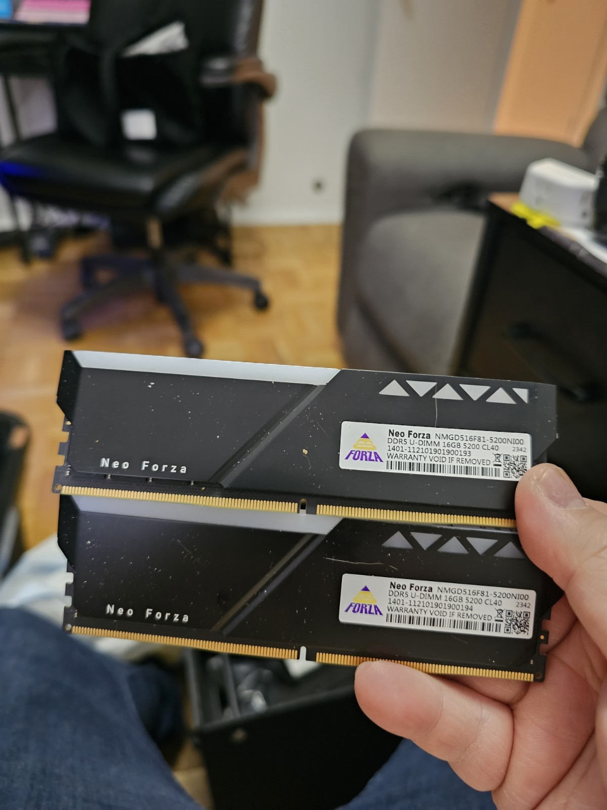 Neo Forza NMGD516F81 5200NI00 DDR5 U-DIMM 16GB5200CLL40 32GB(2х16GB)