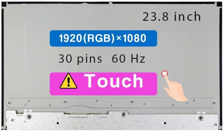 23.8″ LCD Screen for HP 24-X 24-xa0024 FHD Touch Display