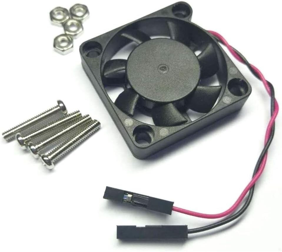 Quiet Raspberry Pi Brushless Cooling Fan 30x30x7mm – Perfect for Models 4 & 3