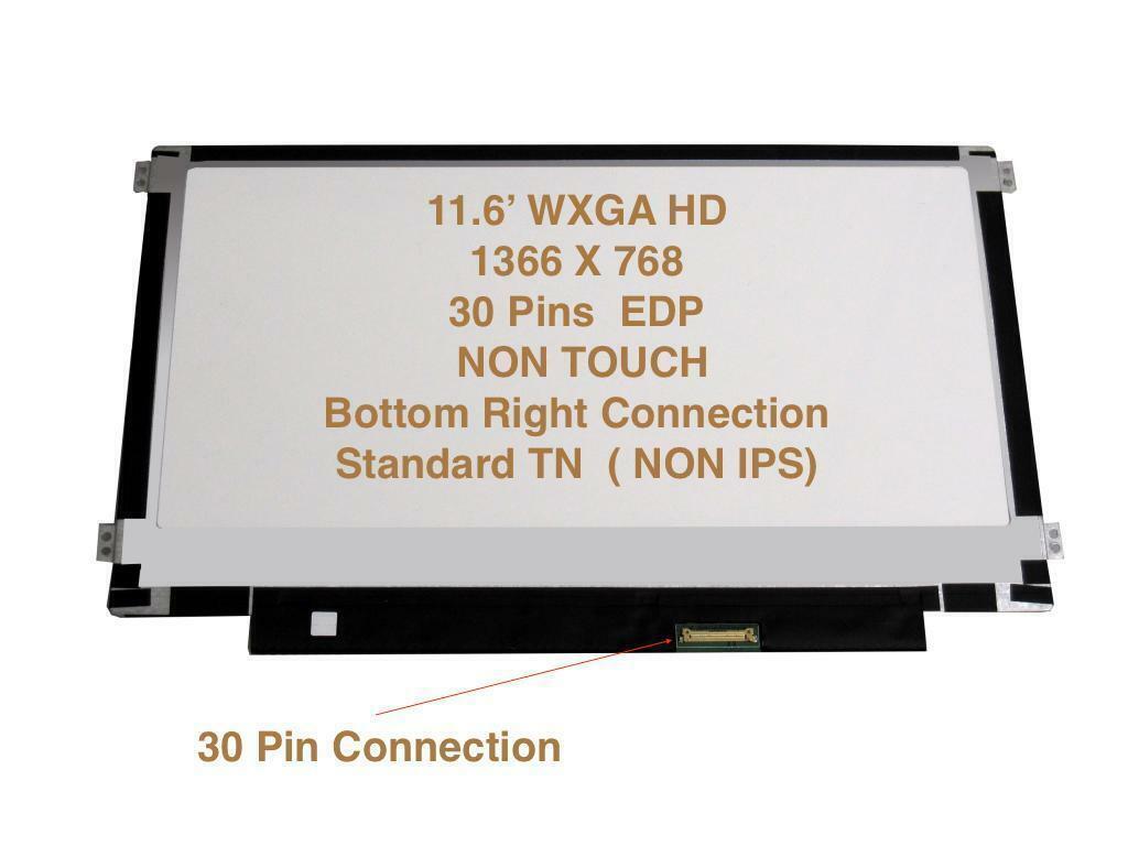 For Lenovo 100e Chromebook 2nd Gen 82CD LCD Screen HD 1366×768 Display 11.6″ new