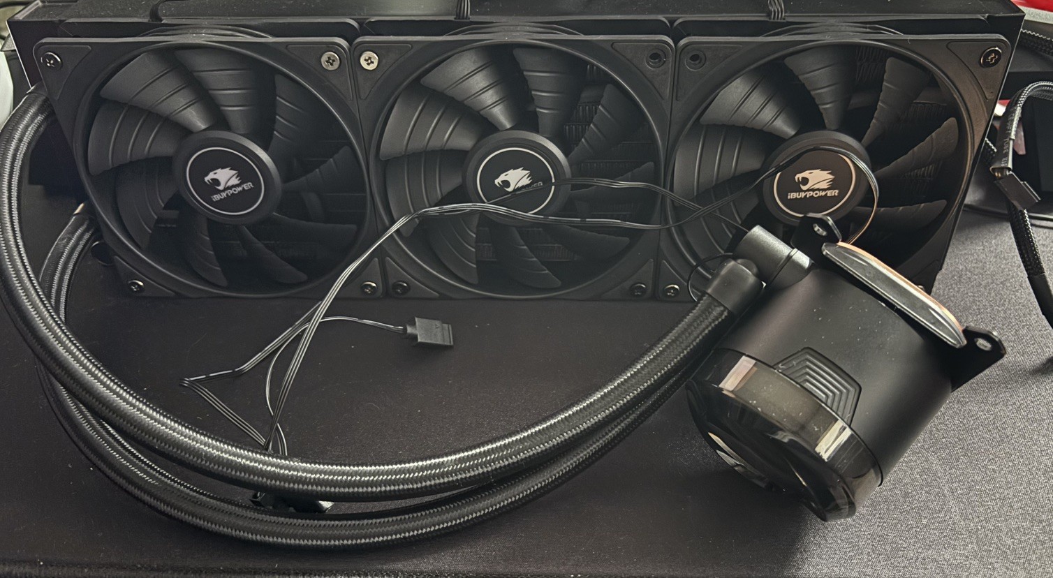IBUYPOWER 360mm AIO CPU Cooler ARGB With 3 120mm Fans
