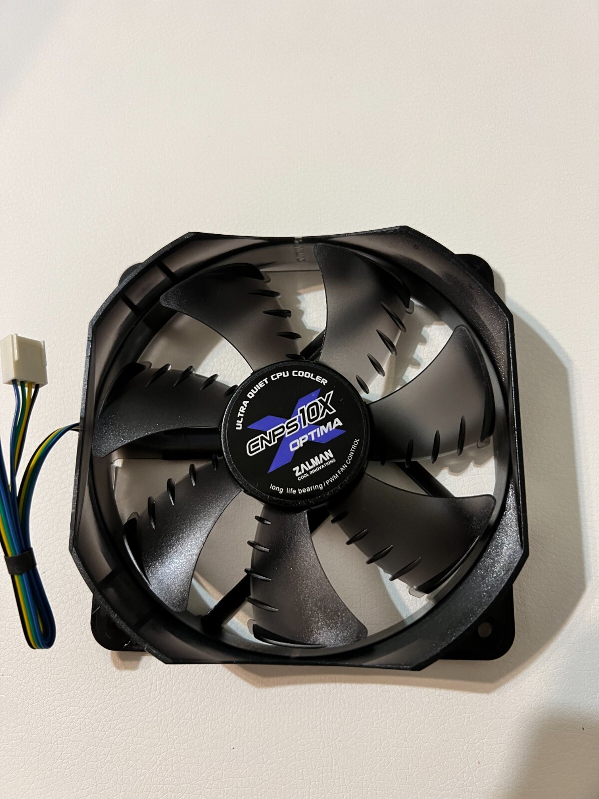 Zalman Optima 120mm Fan case Long life Bearing 4 Pin PWM 12V 0.30A , ORIGINAL