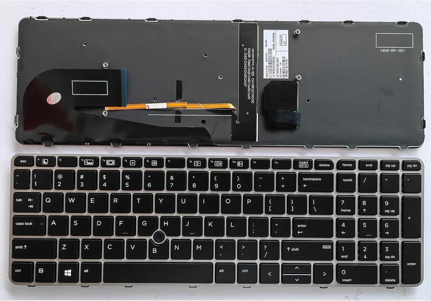 New US Backlit Keyboard for HP EliteBook 850 G3 G4 755 G3 G4 ZBook 15u G3 G4