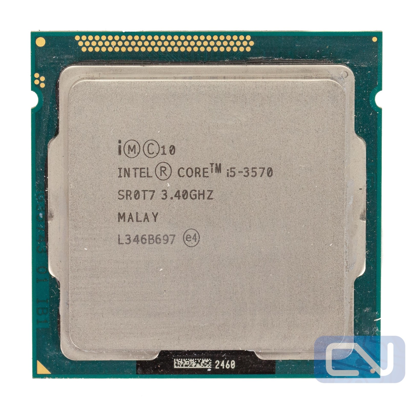 Intel Core i5-3570 3.4 GHz 6MB 5.0GT/s SR0T7 LGA 1155 Grade B CPU Processor