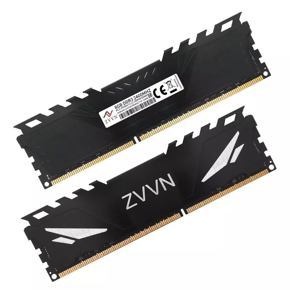16GB (2 x 8GB) DDR3 2400MHz OC (PC3 19200U) 240Pin DIMM Arbeitsspeicher Compu…