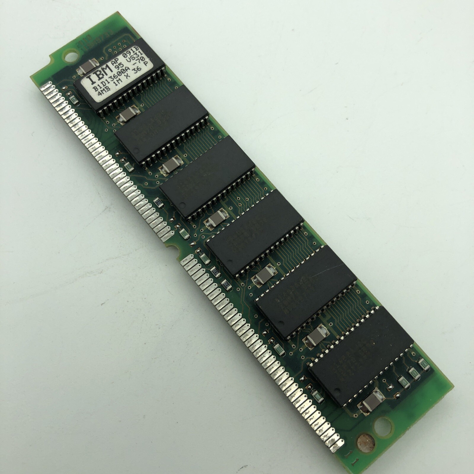 IBM 4MB 1Mx36 RAM Module Fru# B1D13600A -70 SIMM Parity Memory 72-pin 70ns