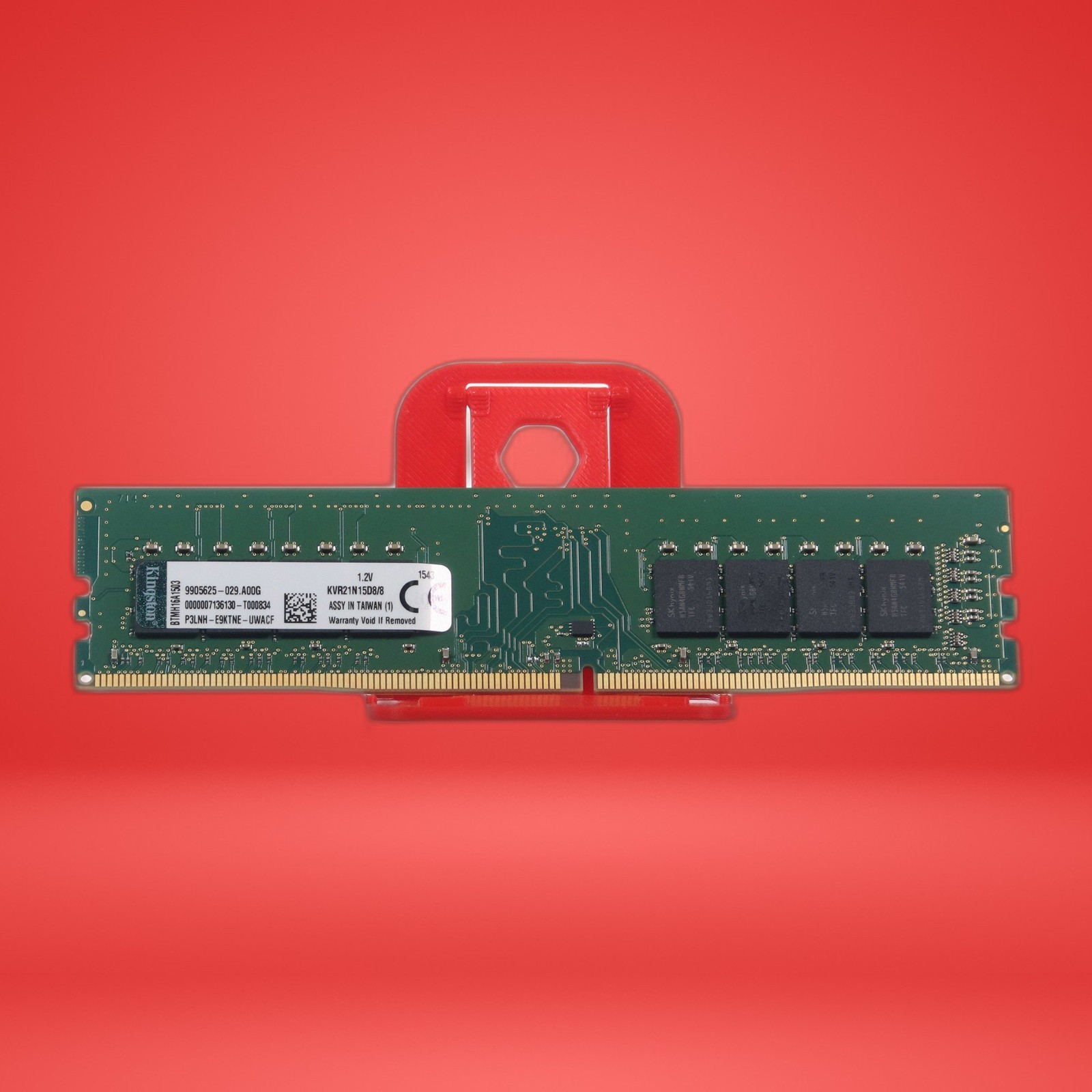 Kingston KVR21N15D8/8 PC4-2133 DDR4 2Rx8 CL15 1.2V Desktop Memory RAM