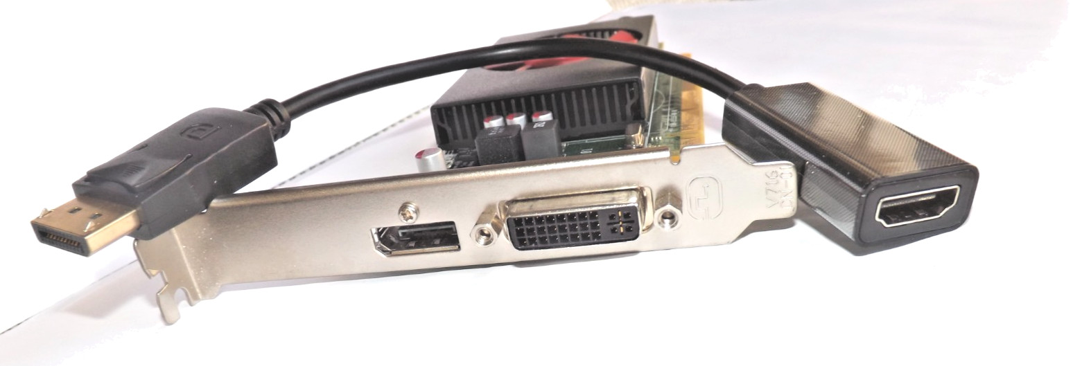 HDMI – DVI – DP ✔️ SFF ✔️ 1GB Video Card PCI-E x16✔️DELL HP✔️ High Profile