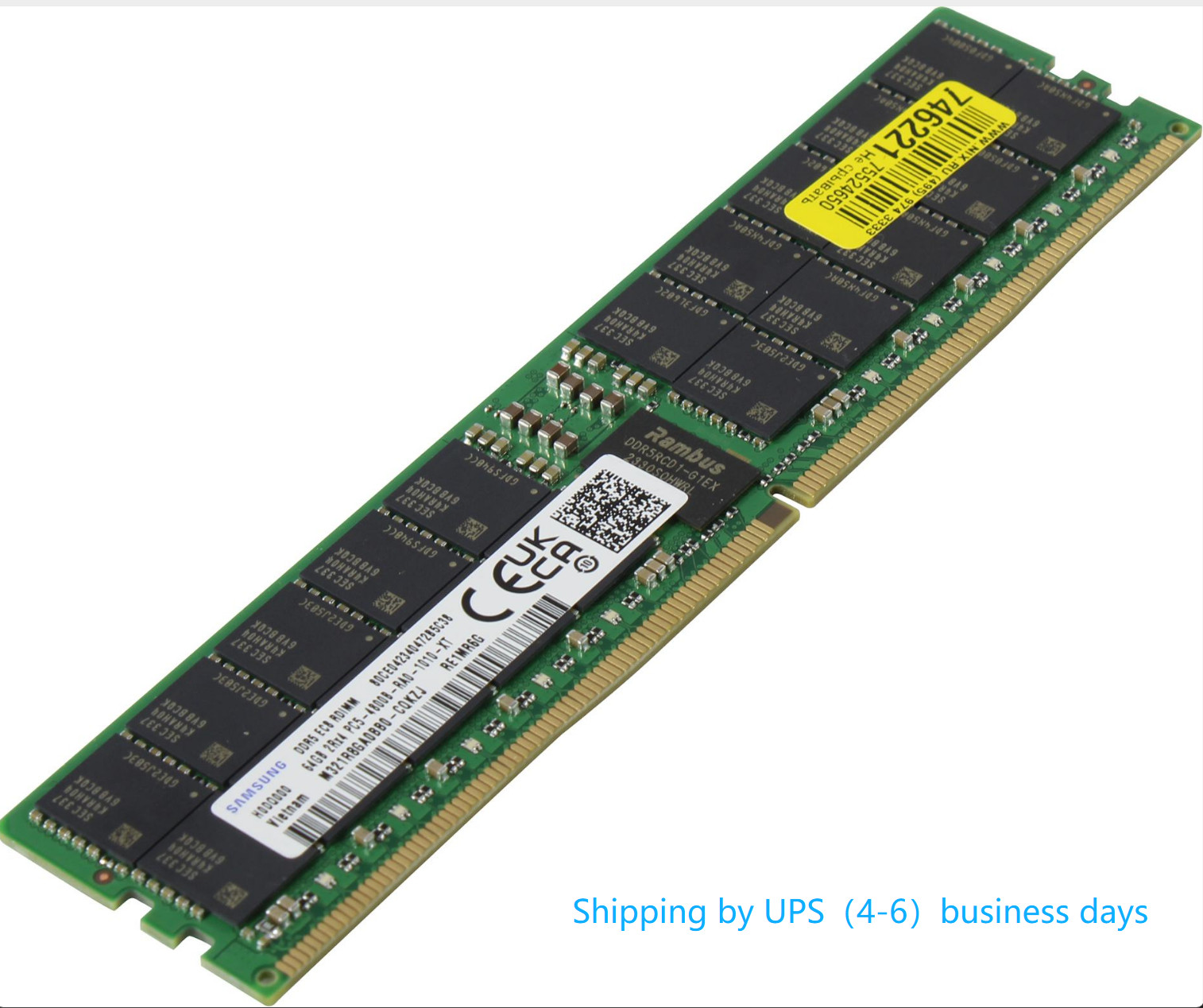 Samsung 64GB DDR5 ECC 4800MHz 5600Mhz 2Rx4 EC8 REG Server Memory RAM