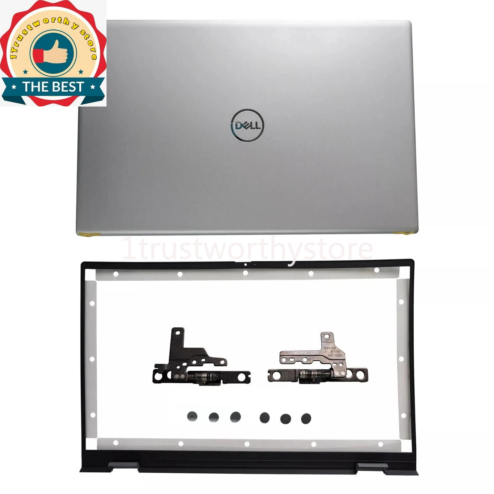 NEW For Dell Inspiron 15 Pro 5510 5515 Back Cover + Bezel / Hinges 0CHFVW 05WK5X