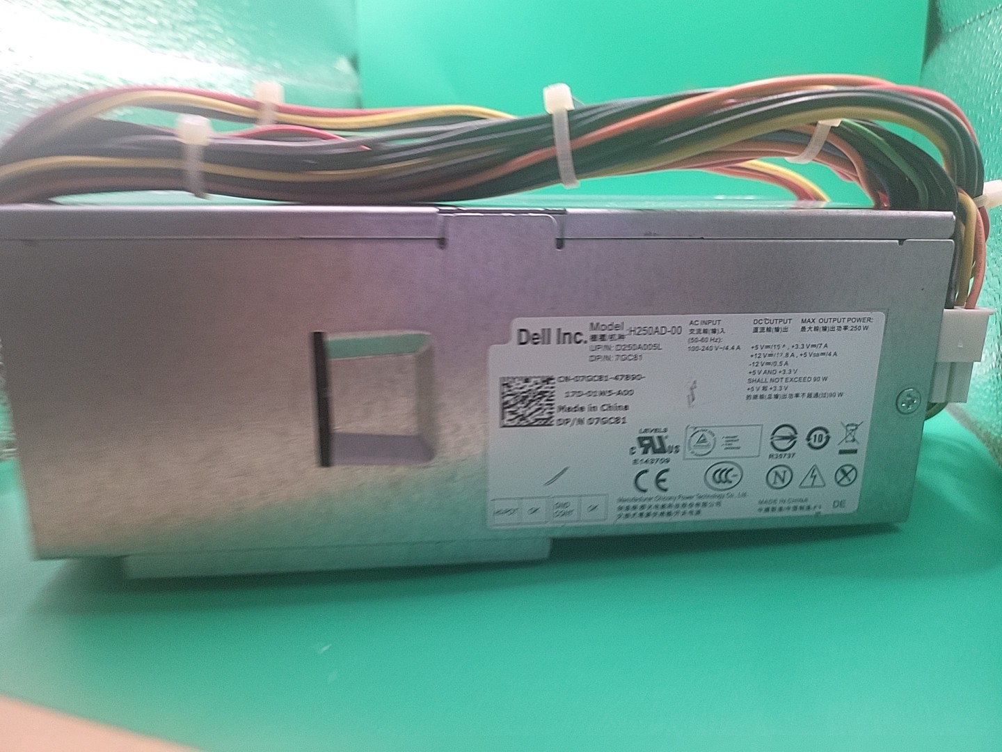 Replace DELL OPTIPLEX 390 790 960 990 3010 Power Supply 2TXYM RV1C4 H250ad-00