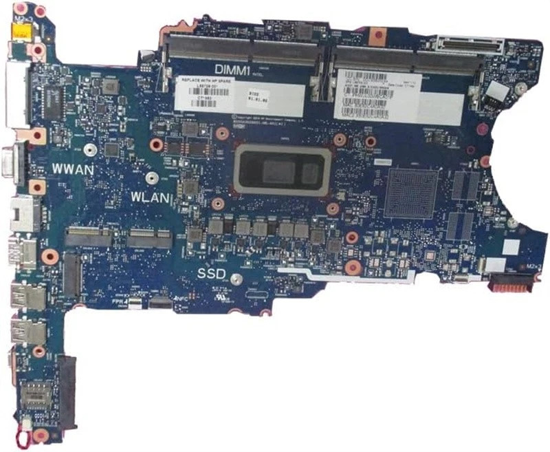 L58708-001 HP ProBook 640 G5 Motherboard i5-8365U 6050A3028601-MB-A01 L58708-601