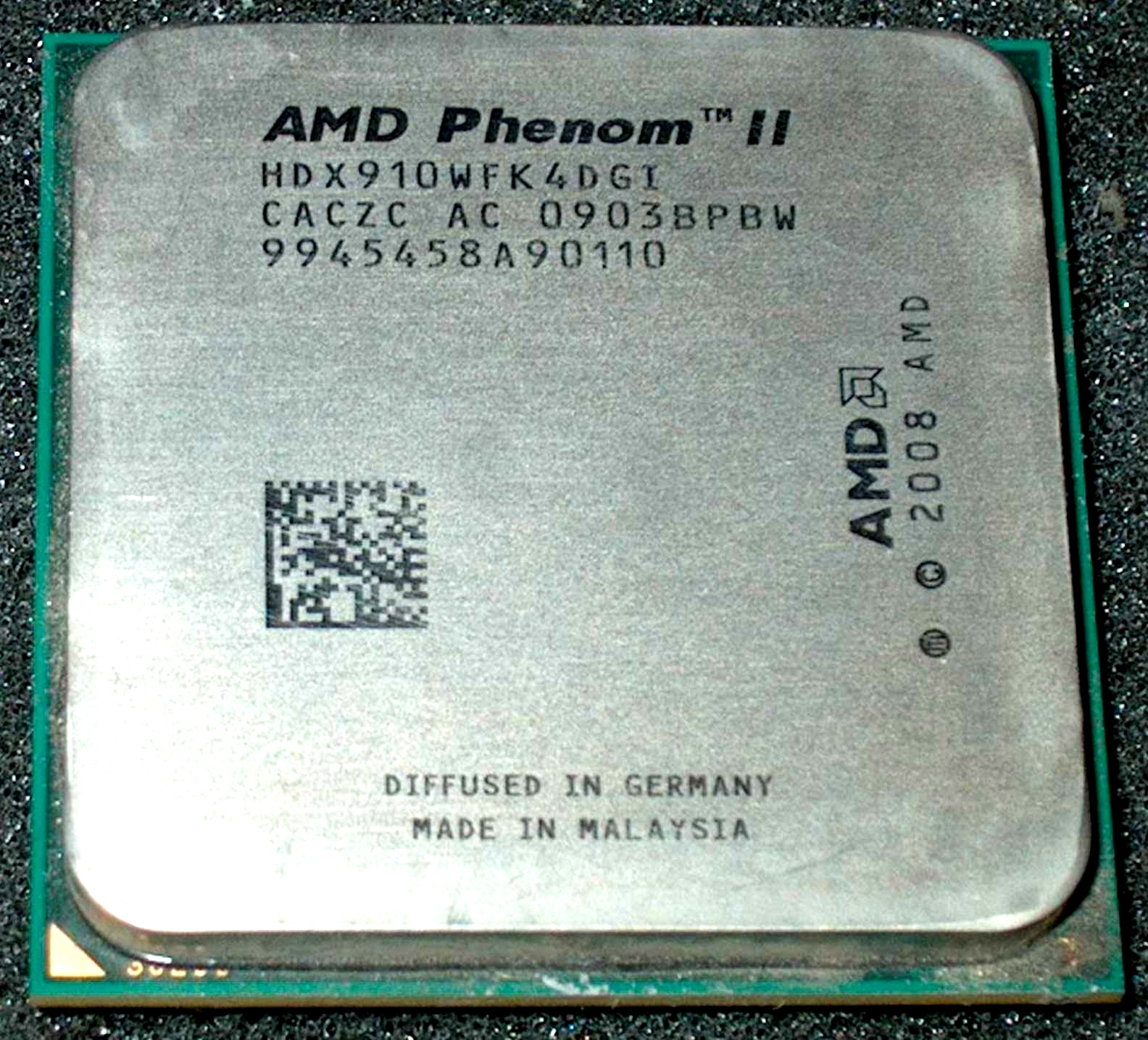AMD Phenom II X 4 2.6 GHz 910 Quad-Core Processor, HDX910WFK4DGI, AM3, US SELLER