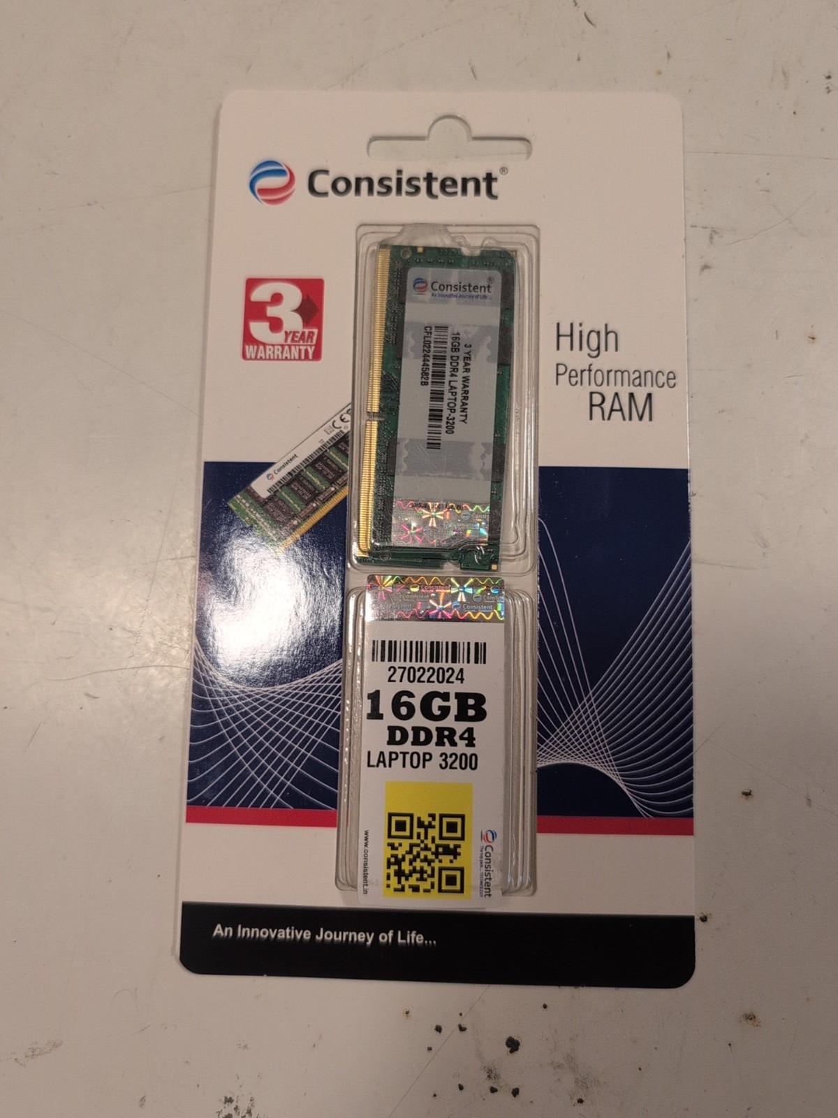 Consistent 16GB DDR4 High Performance Laptop 3200 RAM