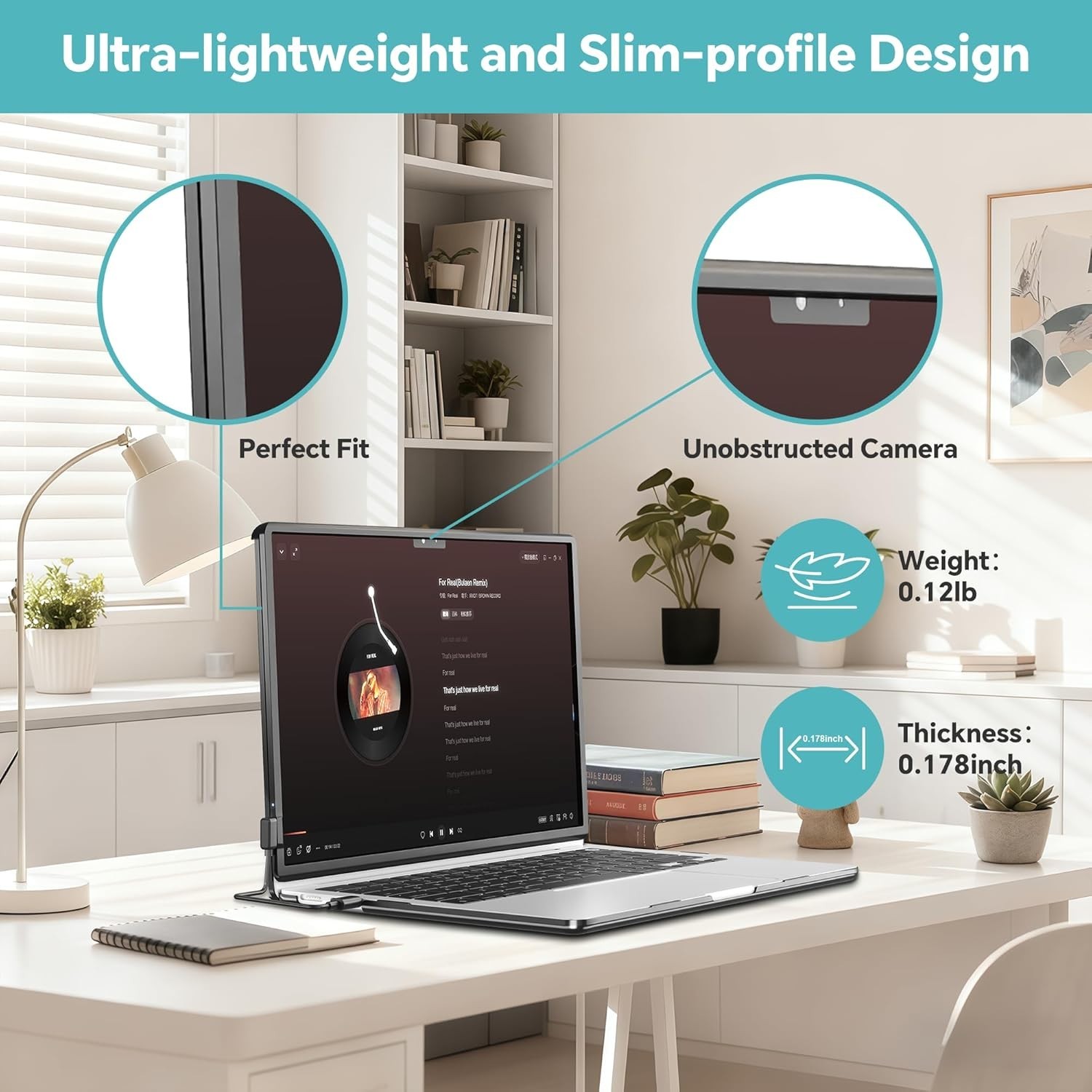 Magnetic Touchscreen Frame for MacBook Air 15″, IR Multi-Touch, Plug & Play Styl
