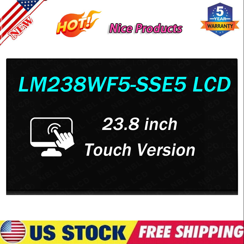 Replacement for HP 24-df0076 LCD Touch Screen Display Panel FHD 1920×1080 23.8″