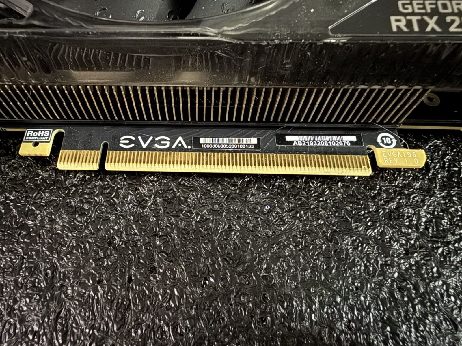 EVGA NVIDIA GeForce RTX 2080 Black Edition Gaming Graphics Card (FOR PARTS/FIX)