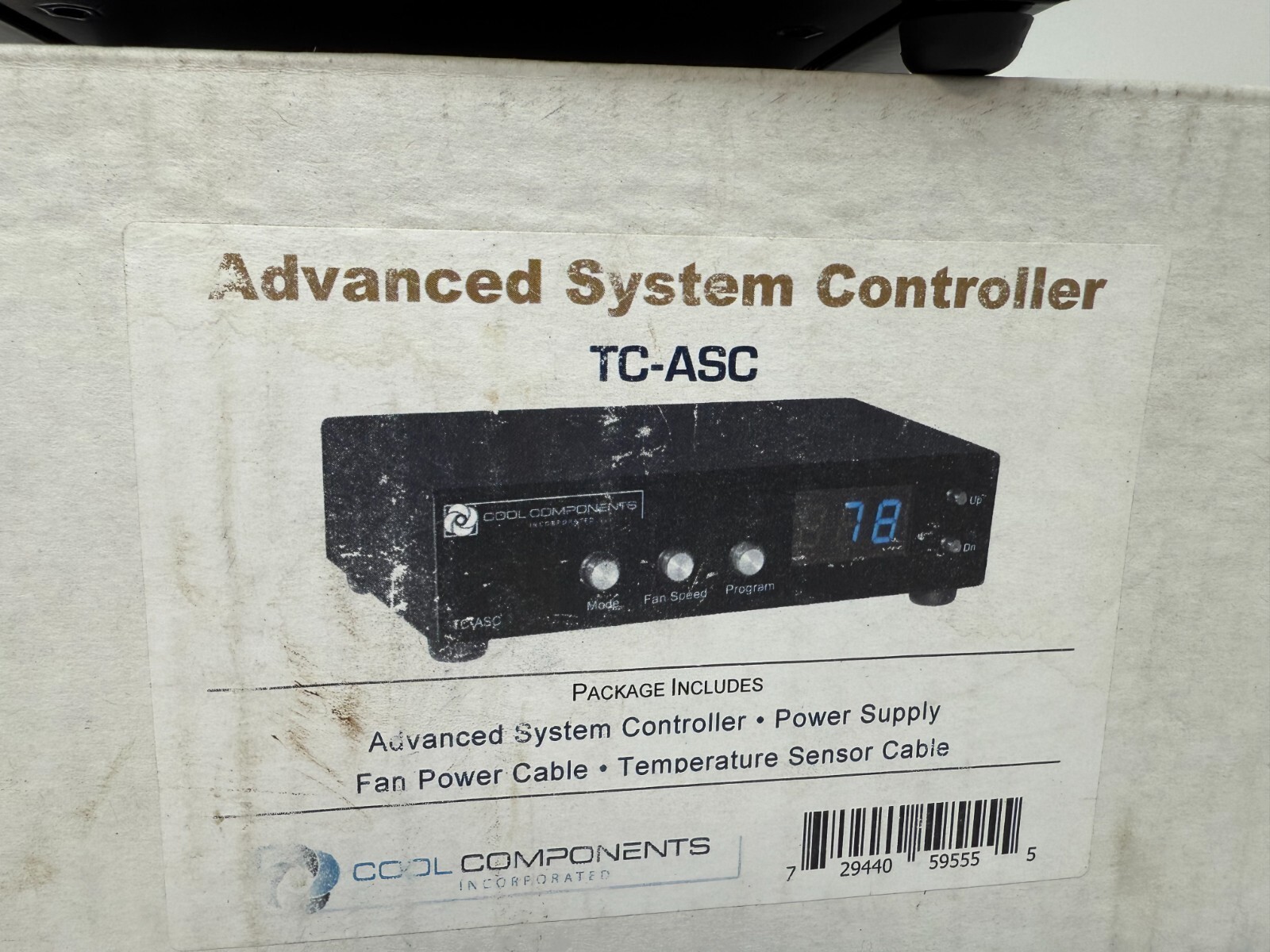 Cool Components Advanced System Controller TC-ASC Fan Controller