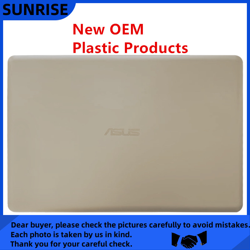 New For Asus VivoBook X510 X510U X510UA A510U LCD Rear Top Lid Back Cover Gold