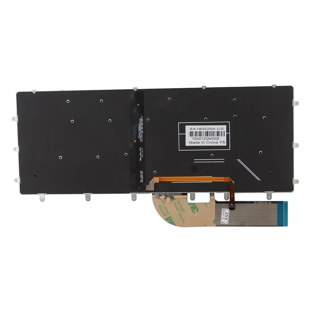 0GDT9F New For Dell XPS 15 9550 9560 9570 7590 Backlit Keyboard GDT9F USK