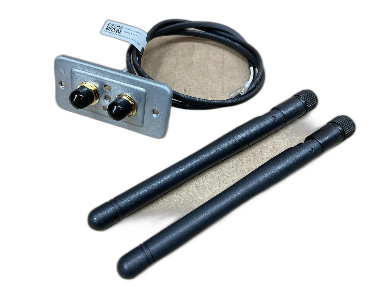 New Dell Optiplex M.2 Wifi Antenna kit with (qty 2 Y9MPT) 2.4ghz Antennas .